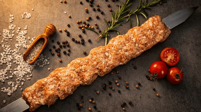 Lulya Chicken Kebab.