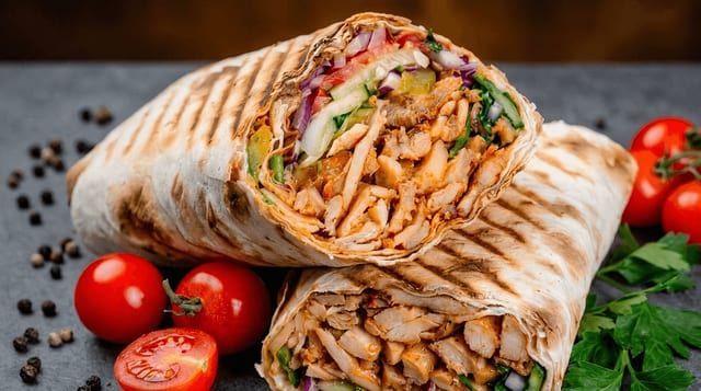 Pork Shawarma.