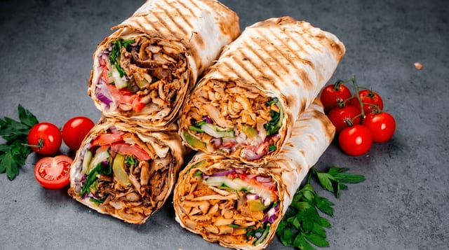 Mix Shawarma (Pork & Chicken).